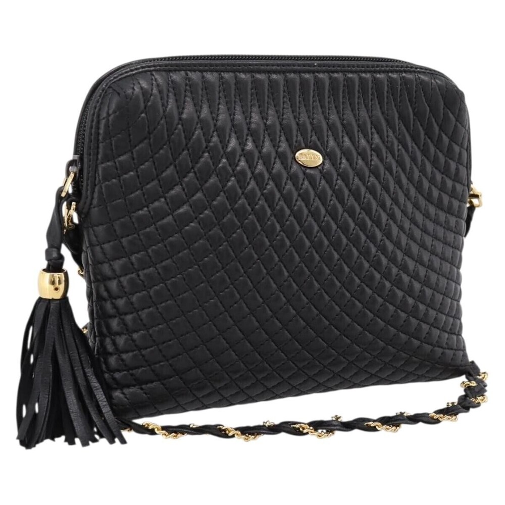 Bally Vintage Chain Quilted Leather